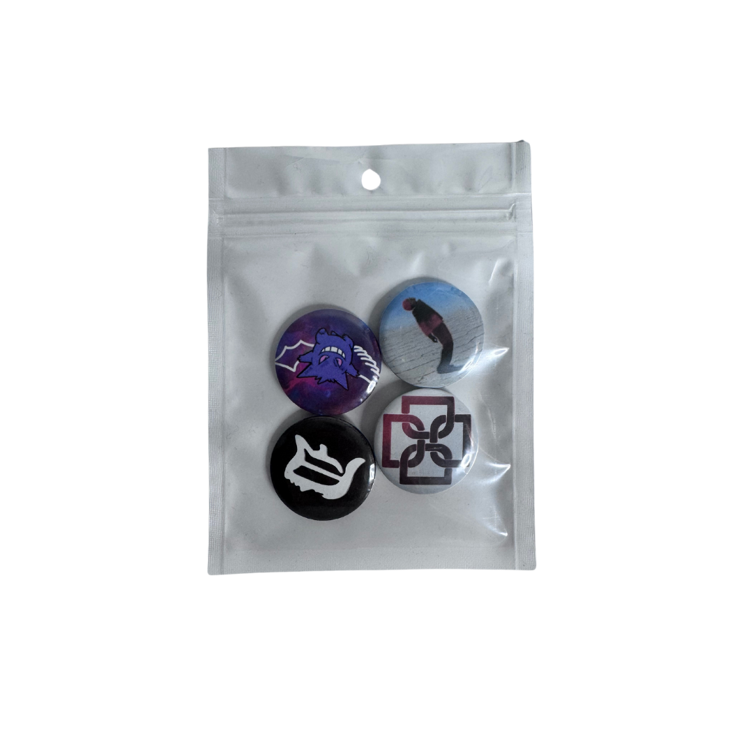 Pack 4 Chapas Duki