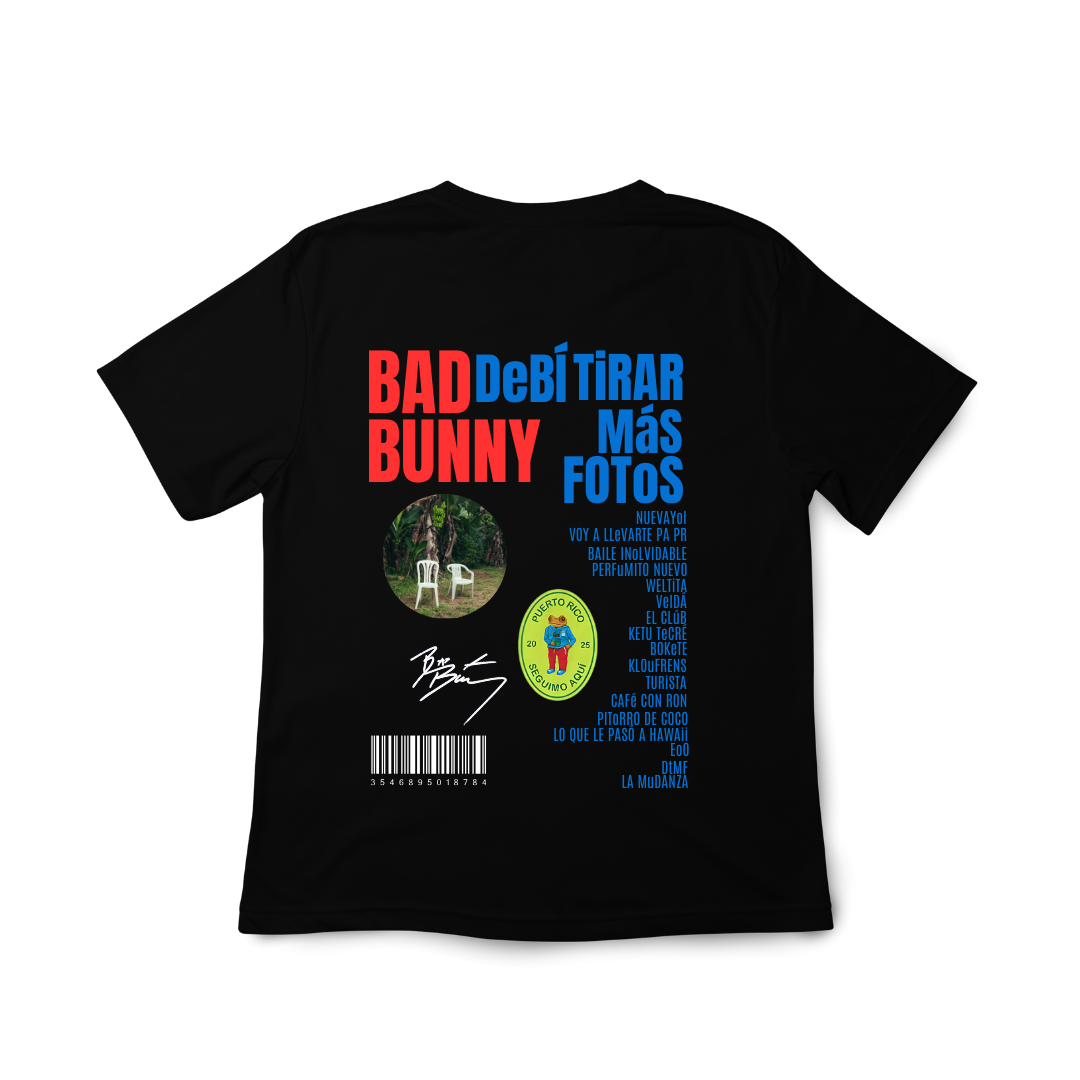CAMISETA/SUDADERA BAD BUNNY DTMF