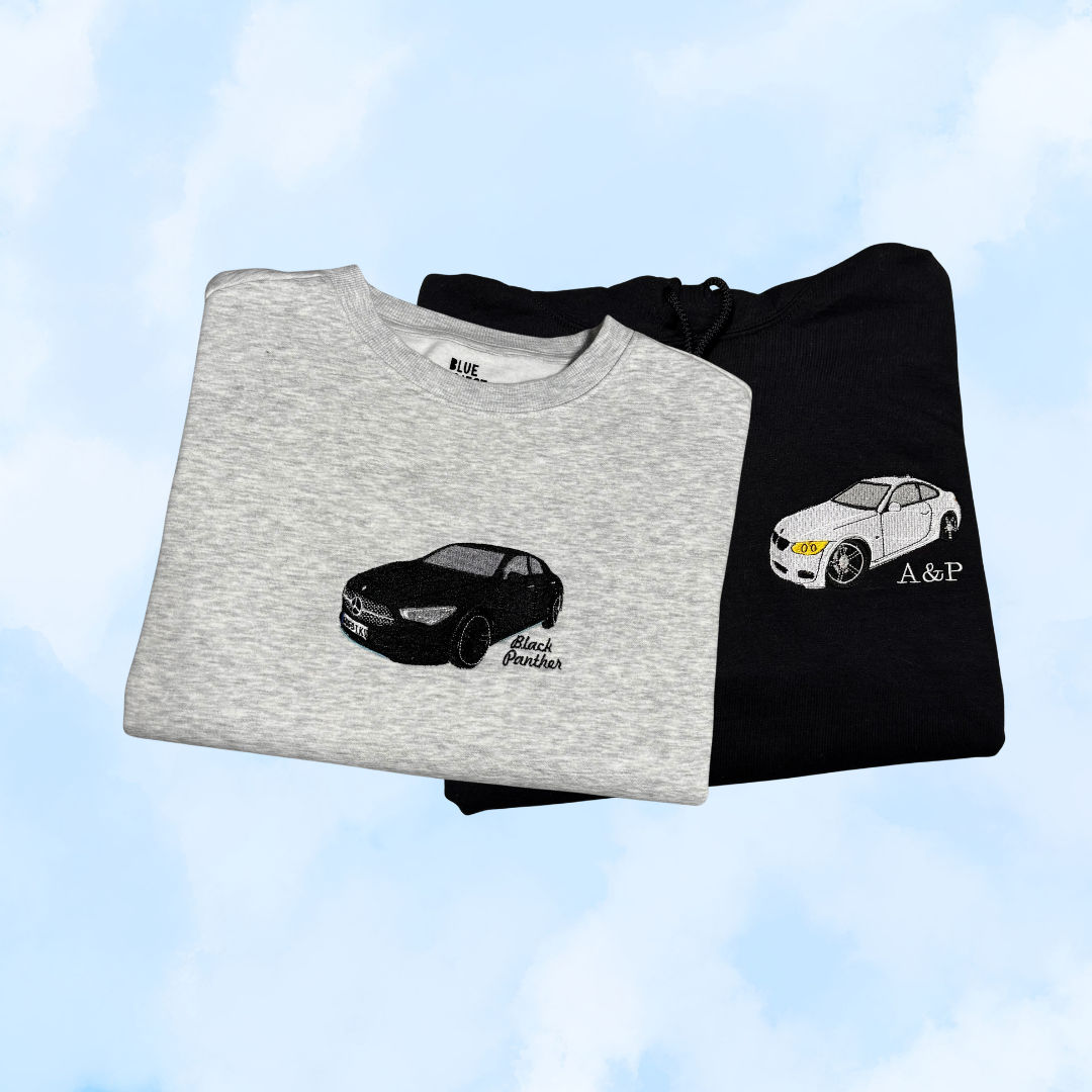 🚗 Ropa personalizada con tu coche 🛞