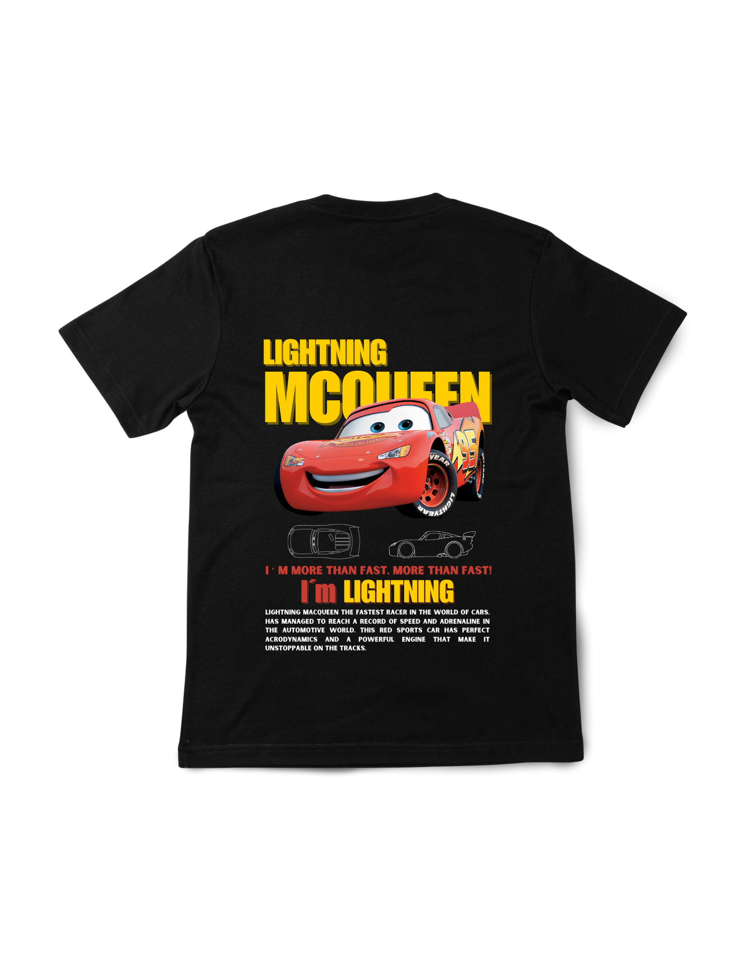 CAMISETA/SUDADERA CARS RAYO Y SALLY