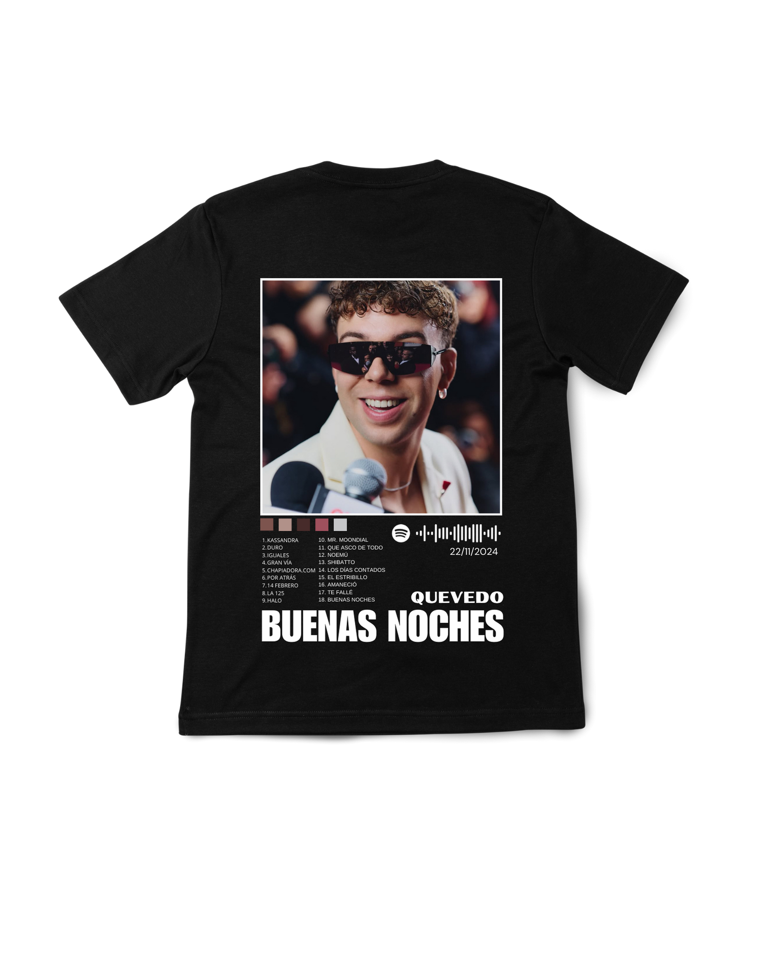 CAMISETA/SUDADERA QUEVEDO BUENAS NOCHES