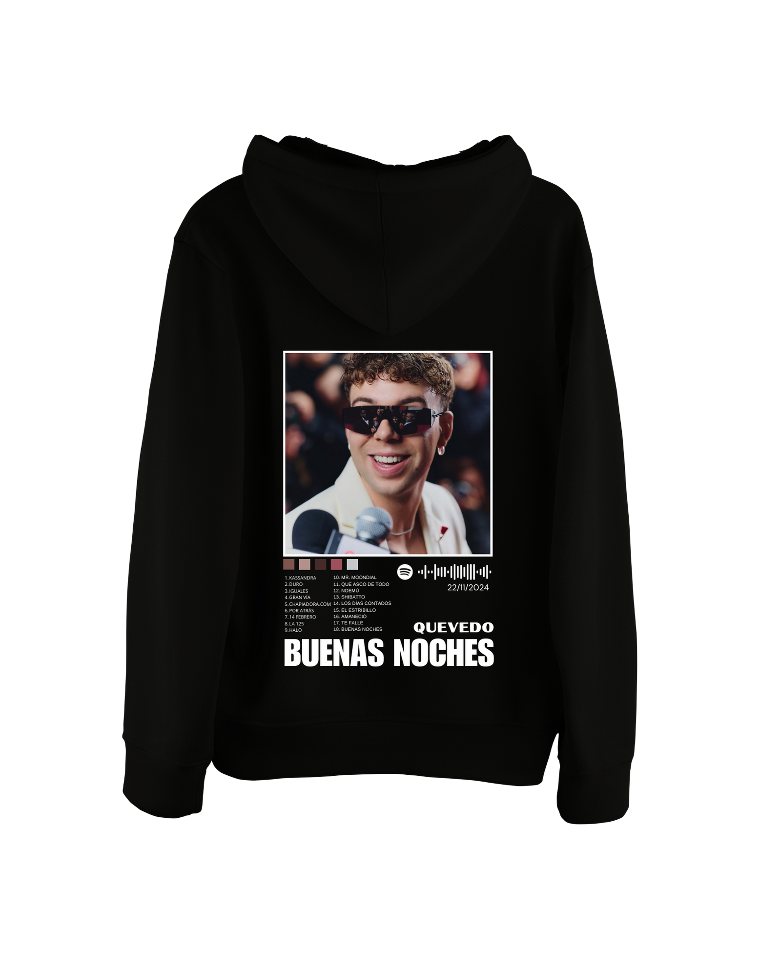 CAMISETA/SUDADERA QUEVEDO BUENAS NOCHES