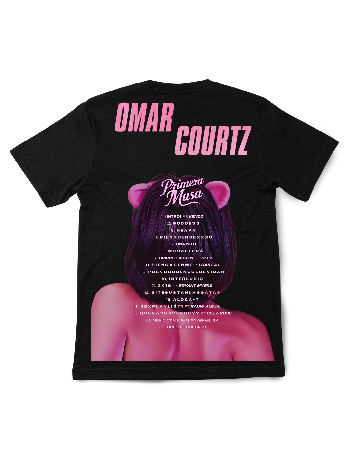 CAMISETA/SUDADERA OMAR COURTZ PRIMERA MUSA