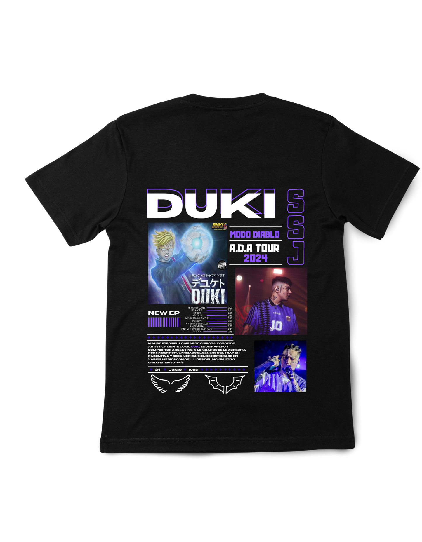 CAMISETA/SUDADERA DUKI SSJ