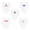Bodys de bebe Duki pack 5