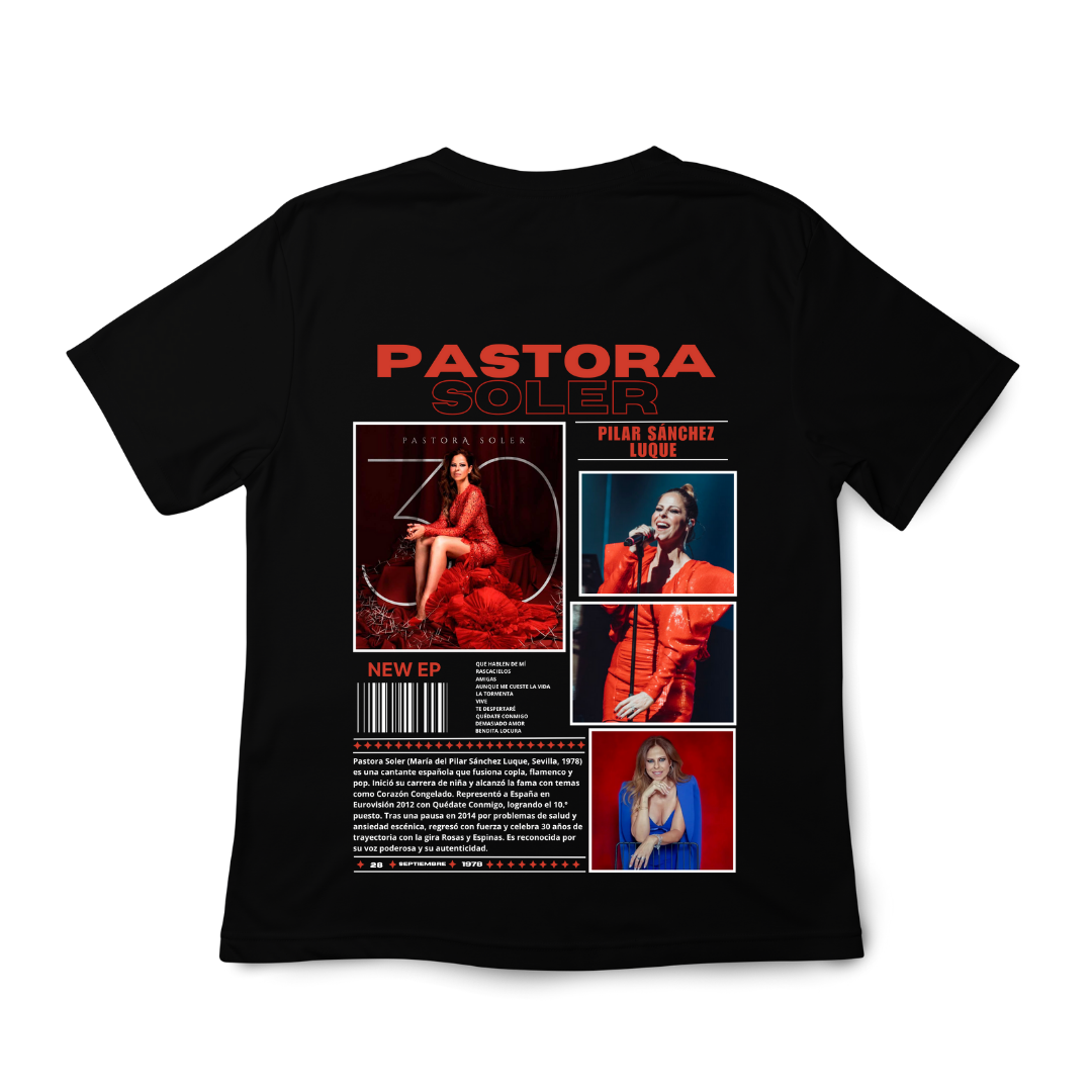 CAMISETA/SUDADERA PASTORA SOLER