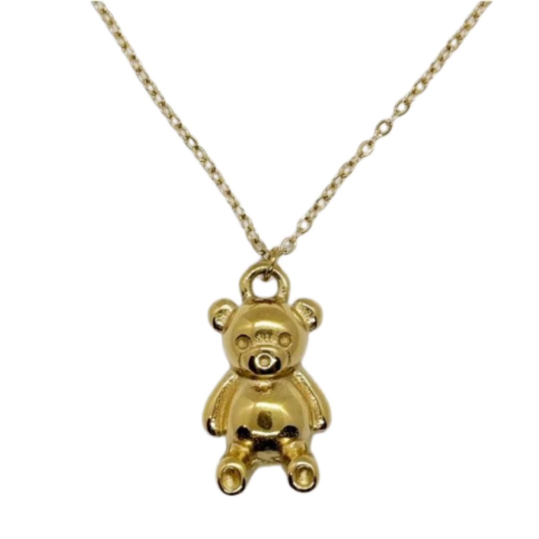 COLLAR OSO DUKI Y EMILIA