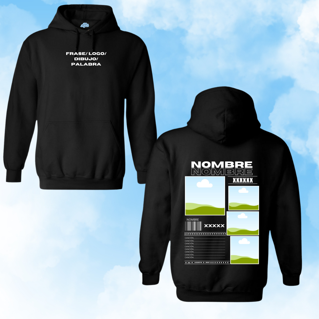 SUDADERA PERSONALIZADA IDOLOS (LEER DESCRIPCIÓN)