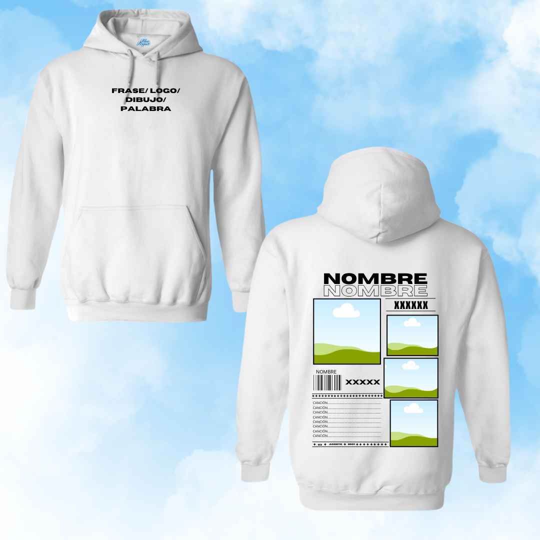 SUDADERA PERSONALIZADA IDOLOS (LEER DESCRIPCIÓN)
