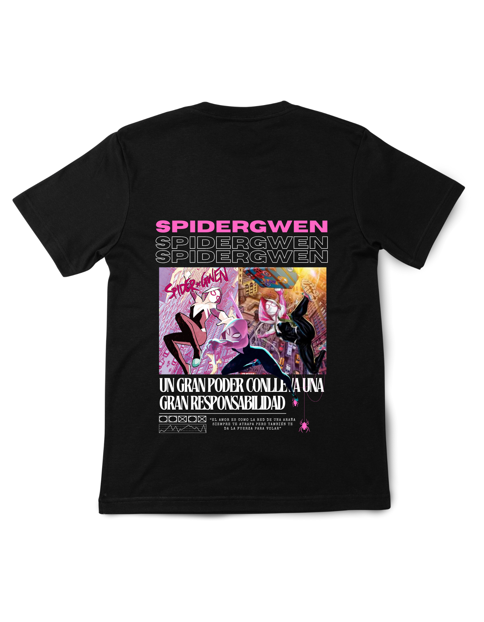 CAMISETA SPIDERMAN SPIDERGWEN