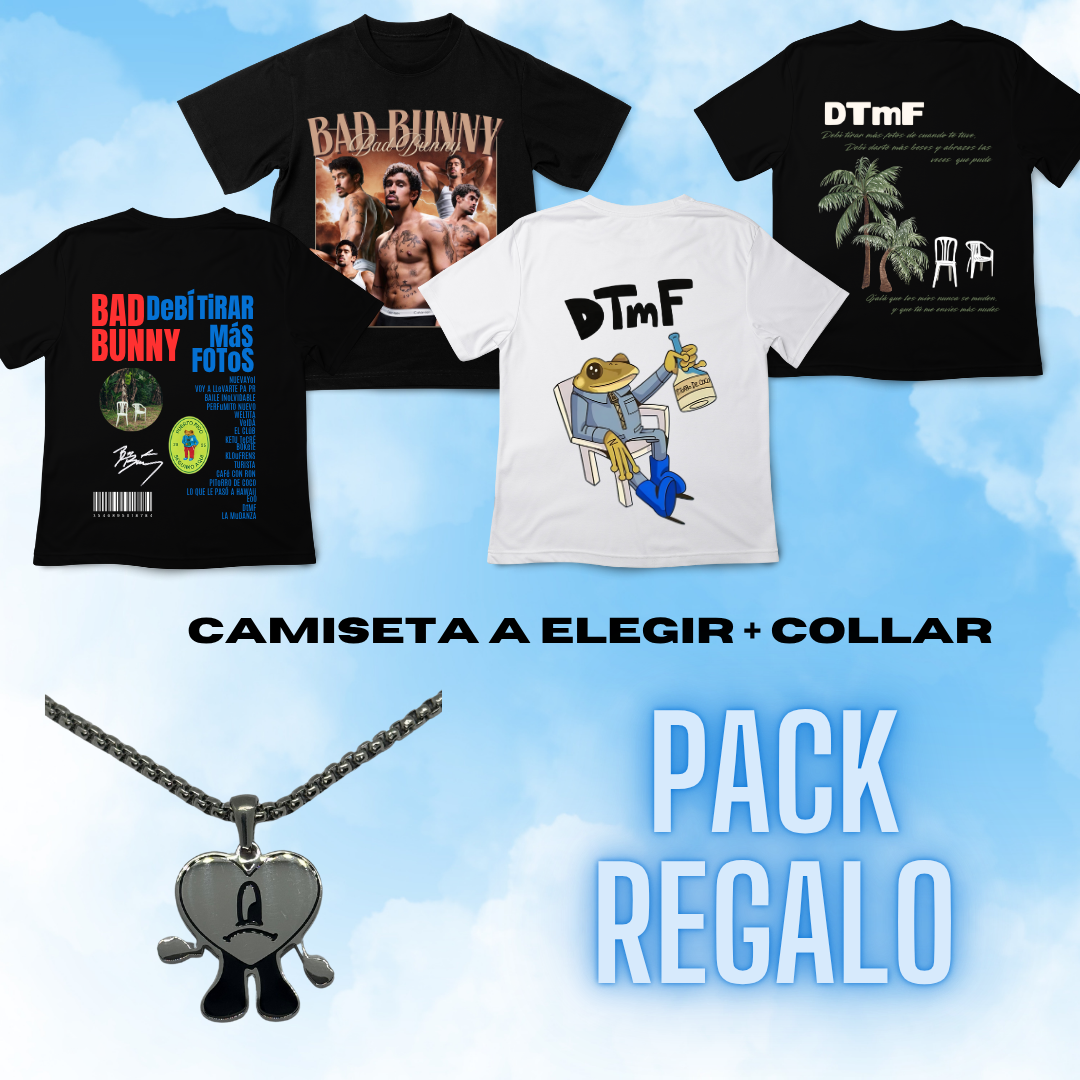 PACK REGALO BAD BUNNY