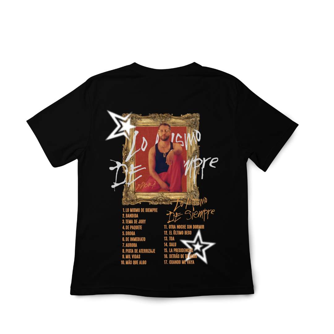 CAMISETA/SUDADERA MORA LO MISMO DE SIEMPRE
