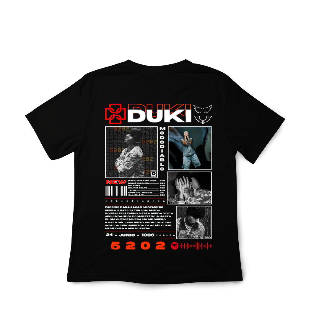 CAMISETA/SUDADERA DUKI 5202