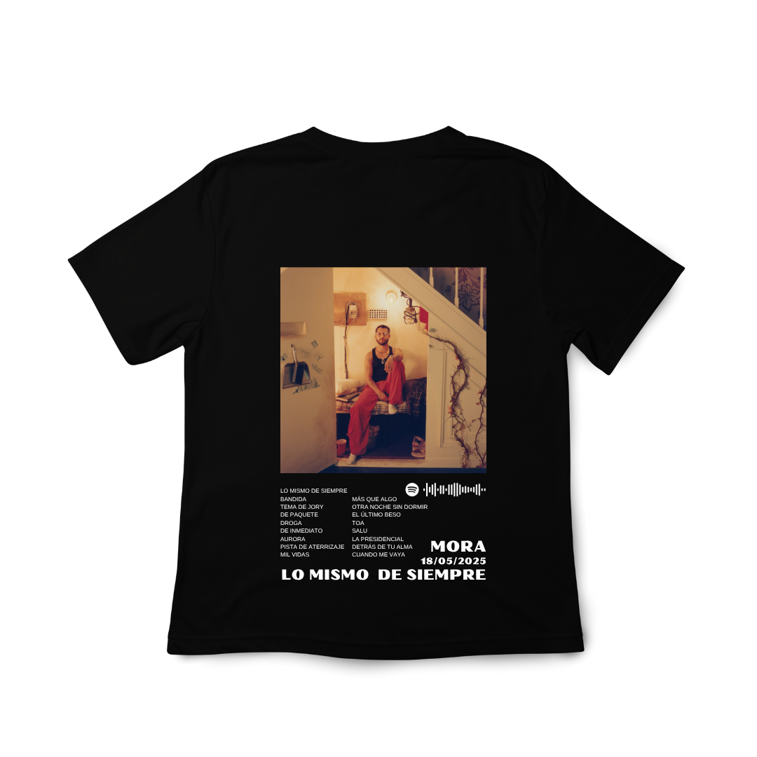 CAMISETA/SUDAERA MORA LO MISMO DE SIEMPRE