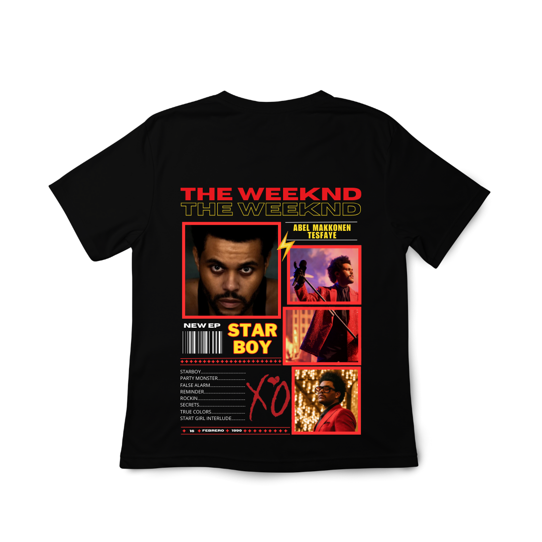 CAMISETA/SUDADERA THE WEEKND