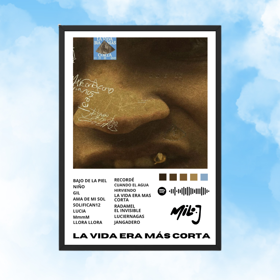 Cuadro Milo J LA VIDA ERA MAS CORTA